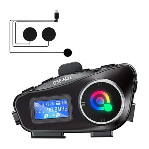 هدست بلوتوث کلاه کاسکت مدل Q58 MAX دو نفره